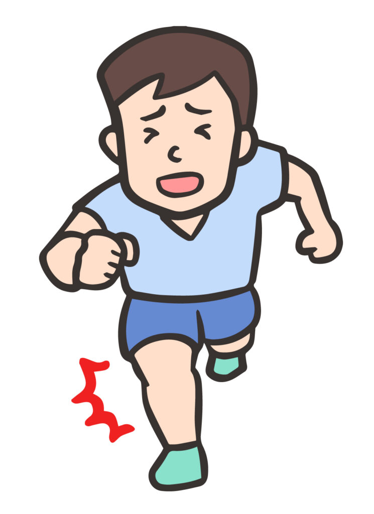 スポーツによるスネの怪我